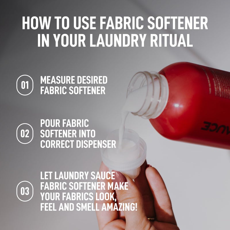 Laundry Sauce - Laundry Fabric Softener (French Saffron) Luxury Fragrance, Softens & Preserves Fabric, Reduces Wrinkles, 19 Fl Oz - Image 4
